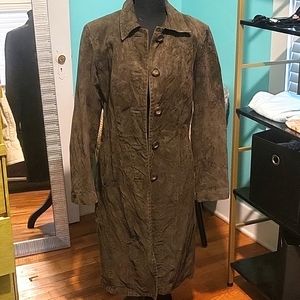Express suede jacket size 7/8